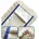 FIRST MOPP Moppbezug blau EFM40 Breite 40 cm