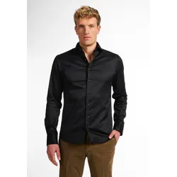 Langarmhemd »SLIM FIT«, EASY IRON (bügelleicht), Gr. 42 - Normalgrößen, schwarz, , 38556107-42 Normalgrößen