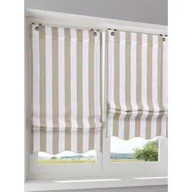 Heine Rollo Raffrollo 45 x 140 cm braun