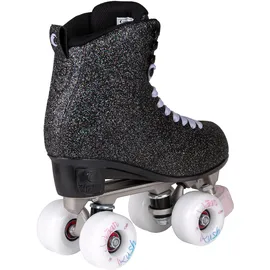 CHAYA Rollschuhe "Melrose Deluxe Starrynight" Gr. 40, schwarz, Inlineskates_Rollschuhe, Kinder, 40 (bis 100 kg), Lederimitat, vegan