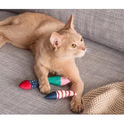 Tchibo - Katzenspielzeug »Fische« - mehrfarbig