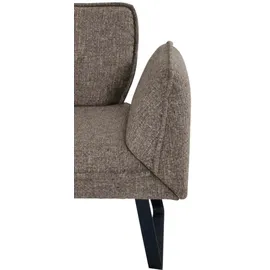 K+W Komfort & Wohnen Eckbank K+W KOMFORT & WOHNEN "Drive", braun (braun 78), H:91cm T:68cm, Sitzbänke, Eckbank, mit Seitenteilverstellung am langem Schenkel zur Sitzplatzerweiterung