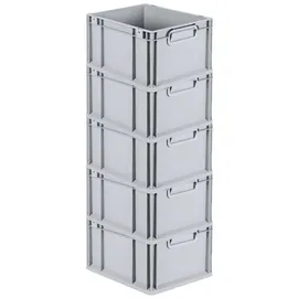 Proregal Eurobox NextGen Economy 22 x 30 x 40 cm 5-tlg. grau