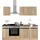 OPTIFIT Küchenzeile Roth 210 cm beige