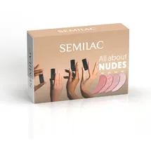 Semilac All About Nudes UV Set