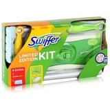 Swiffer Limited Edition Kit, 1 Bodenwischer + 8 Trockene Bodentücher und Staubmagnet St