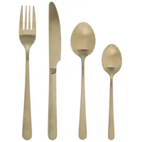 SECRET DE GOURMET Besteck-Set Green Harmony Edelstahl,