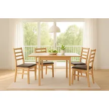moebel-direkt-online Ramona 104-164 x 76 cm braun