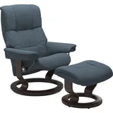 Stressless Stressless® Relaxsessel »Mayfair«, mit Classic Base, Größe S, M & L, Gestell Braun, blau