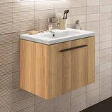 Ideal Standard i.life S Möbel-Waschtischunterschrank T5292NX 1 Auszug, 60 x 37,5 x 44 cm, Eiche natur