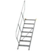 Günzburger Aluminium Treppe 45° 0 cm Aluminium