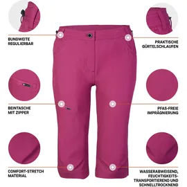 KILLTEC KOS 4 WMN PNTS Caprihose Rot 40