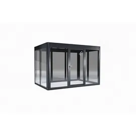 sunelements SunGarden Modern Alu Anthrazit-metallic Acrylglas 6 mm 3,2 m2