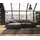 DeLife Ecksofa Sirpio XL 270x170 cm Mikrofaser Khakibraun Recamiere variabel