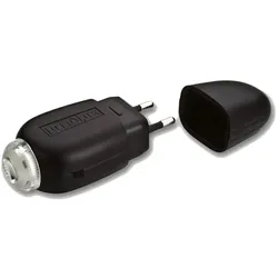 AccuLux LED 2000, Taschenlampe, Schwarz, LED, 1 Lampen, Integrierte Batterie, Ni