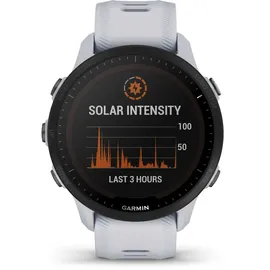 Garmin Forerunner 955 Solar steinweiß