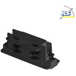 Brumberg Elektrischer Verbinder für 3-Phasen-Stromschienen, Schwarz BRUM-88114080