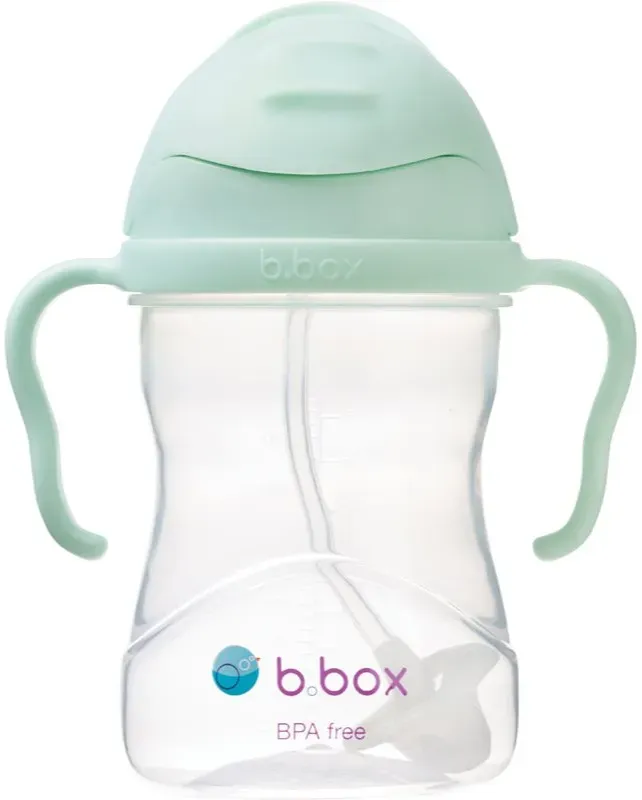 B.Box Gelato Cup Tasse mit Strohhalm Pistachio 6m+ 240 ml