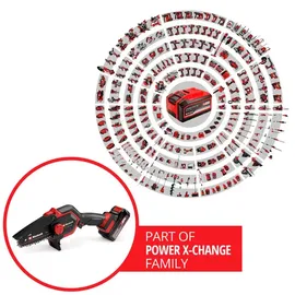 Einhell GE-PS 18/15 Li Bag Kit inkl. 1 x 2,5 Ah Akku + Ladegerät + Ersatzkette