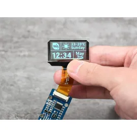 Waveshare 1.51 Transparent OLED Displaymodul, SPI, I2C, 128×64 Pixel, 3,35V