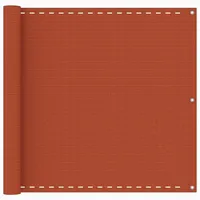 vidaXL Balkonverkleidung 90 x 400 cm Orange Polyethylen