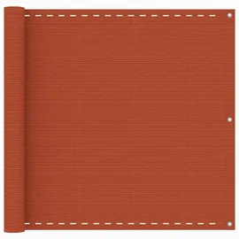 vidaXL Balkonverkleidung 90 x 400 cm Orange Polyethylen