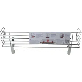 Haushalt Herdschutzgitter 60 cm Verchromt 60 x 18,5 x 14 cm Silber