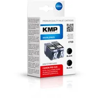 KMP C72 kompatibel zu Canon PGI-520BK schwarz 2er Pack (1508,0021)