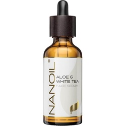 Nanoil, Gesichtscreme, Gesichtsserum mit Aloe Vera und weißem Tee (50 ml, Gesichtsöl)