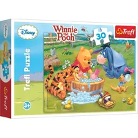 Trefl Winnie Puuh Puzzle 30 Teile mit buntem Disney-Design