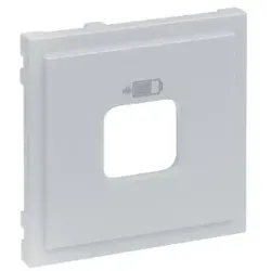 Legrand 765227 SEANO Abdeckung für USB-Ladesteckdosen A+C und C+C, Farbe: Aluminium lackiert 0 0 1