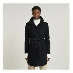 G-Star für Damen. D15156-B965-4213 Empral Trenchcoat aus Wolle navy (M), Lässig, Nachhaltig, Marine, Recycelte Wolle