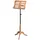 Classic Cantabile Notenpult Holz Orchesterpult, Notenständer, Höhe 93 bis 134 cm einstellbar braun