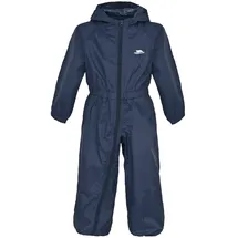 Trespass Button Regenanzug Unisex Navy Blue 24 Monate-3 Jahre