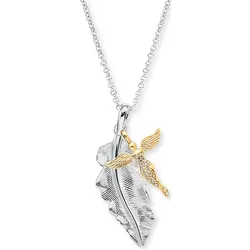Engelsrufer Kette ERN-FEDER-ANGEL-BIG - silber