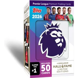 Topps Premier League Super Tin Assorted