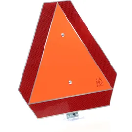 Wiltec Warntafel für langsame Fahrzeuge bis 40 km/h 40 x 40 cm
