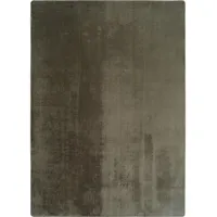 KADIMA DESIGN Kurzflorteppich, Waschbar ISAR einfarbig, Grün, 120 x 160 cm