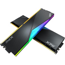 A-Data ADATA XPG LANCER RGB Black Edition DIMM Kit 32GB, DDR5-8000, CL38-48-48, on-die ECC (AX5U8000C3816G-DCLARBK)
