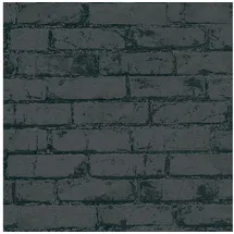 Living Walls Vliestapete High Rise 0,53 x 10,05 m 1 St Schwarz/Silber 907882