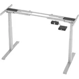 bümö Schreibtischgestell Silber