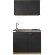 Respekta Merle Glaskeramikkochfeld links schwarz