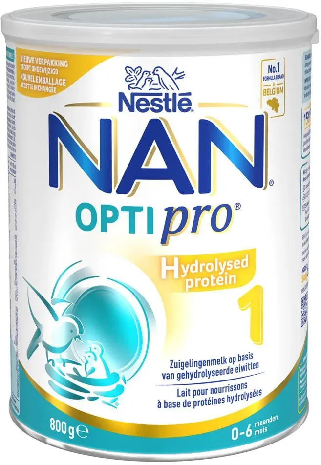 Nestlé Nan® Optipro® Säuglingsmilch mit hydrolysiertem Protein 1 - 0-6 Monate