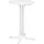 Royal Catering Stehtisch Ø 70 cm klappbar weiß