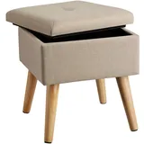 Tectake tectake® Sitzhocker mit Stauraum