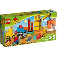 LEGO DUPLO 10813 BAU-Muldenkipper-Kran-Bulldozer
