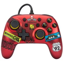 PowerA Nano Mario Kart Racer Controller Rot Nintendo Switch