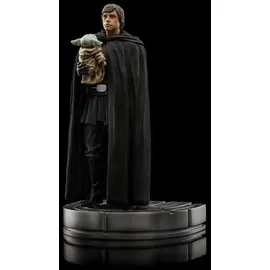 Iron Studios Star Wars - Luke Skywalker Grogu - Statuette ArtScale 1/10