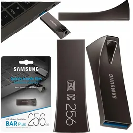 Samsung BAR Plus 256 GB titan grau USB 3.1 MUF-256BE4/APC