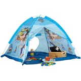 Relaxdays Spielzelt, Mehrfarbig, Kunststoff, Textil, 118x90x115 cm, Outdoor Spielzeug, Spielhäuser